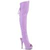 Pleaser - DELIGHT3019 Bottes de plateforme - Violet Product image